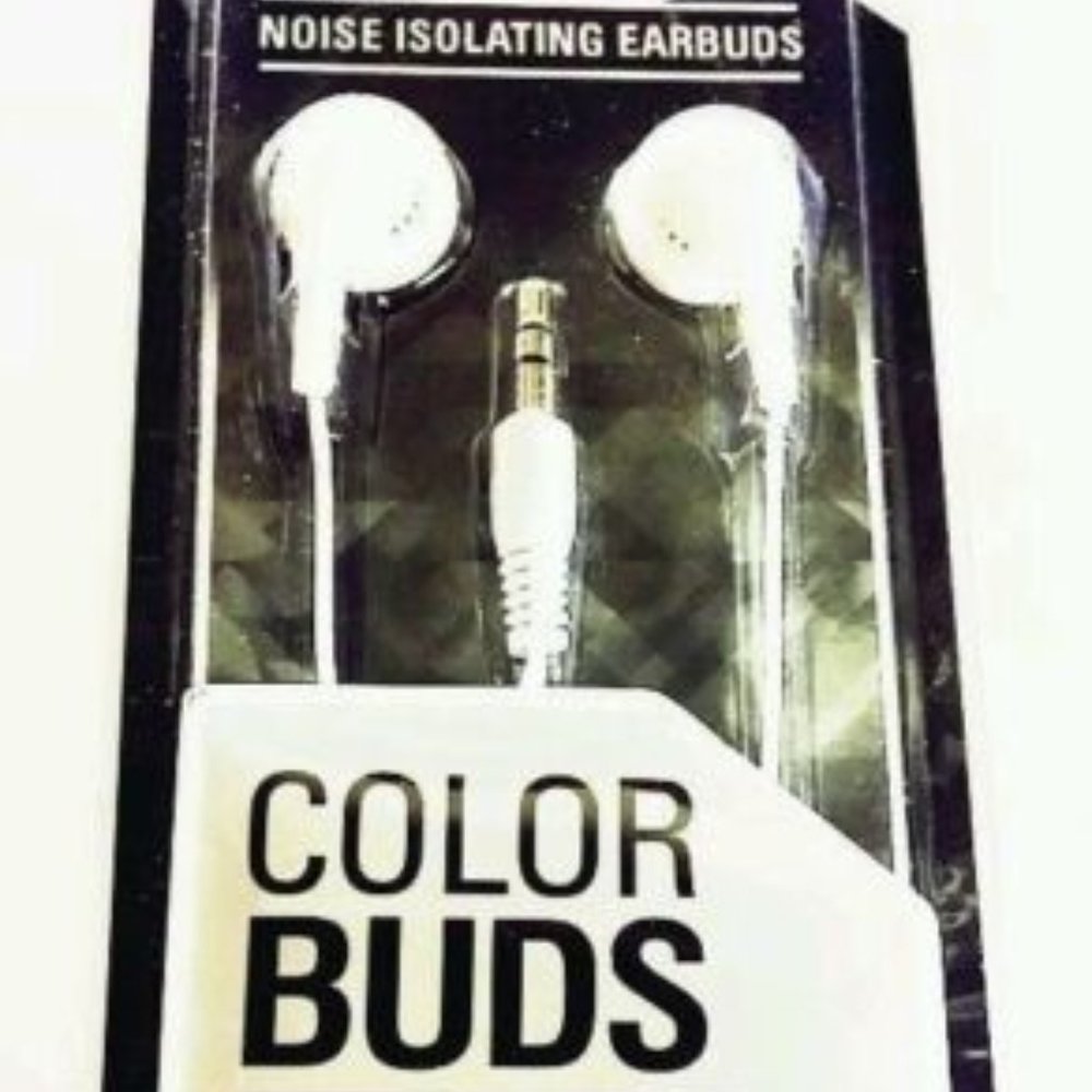 Sentry Lightweight Noise Isolating Earbuds White